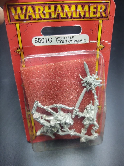 Warhammer Wood Elf Scout Command Oop NiB
