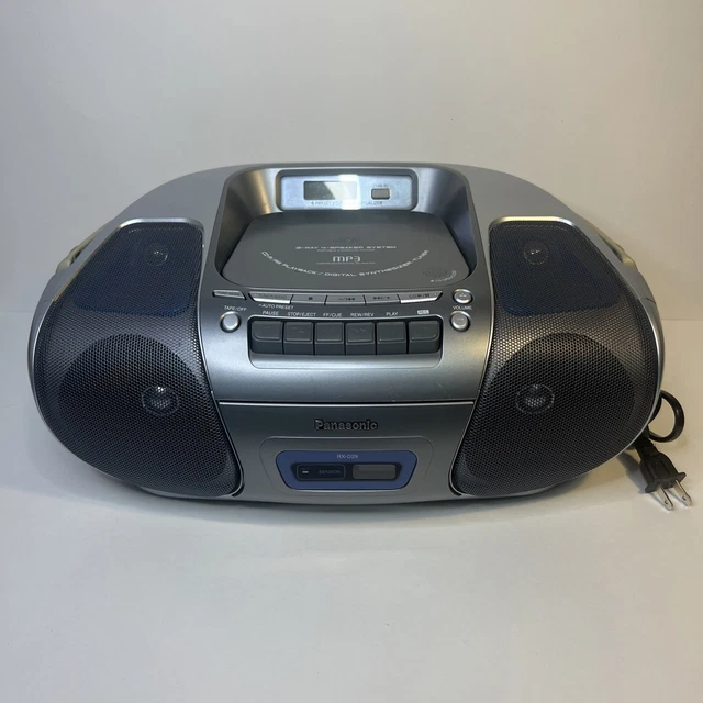 PANASONIC RXD29 PORTABLE Radio Cassette Tape Player/Recorder Boombox
