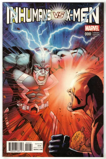 Inhumans vs X-Men #0 Ron Lim Variant IvX Marvel 2016 VF/NM