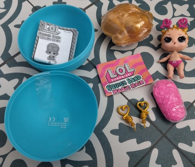 Magic Hair Squishy Lol Dolls SURPRISE SQUISH Sand Magic Hair Tots