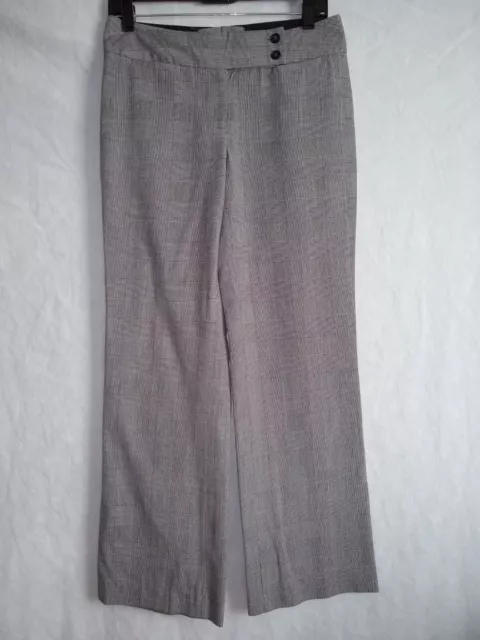 Pantalon femme à carreaux gris H&M taille 6