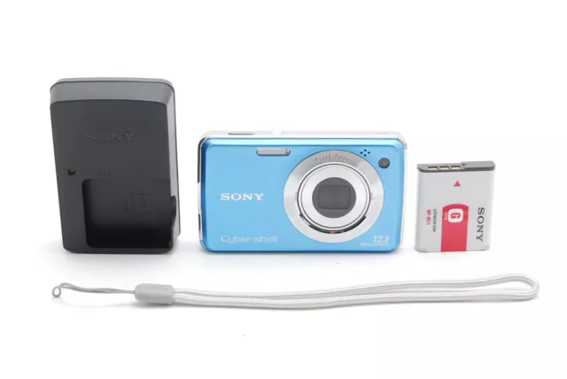 [Top MINT w/ Strap] Sony Cybershot DSC-W220 12.1 MP Digital Camera From JAPAN