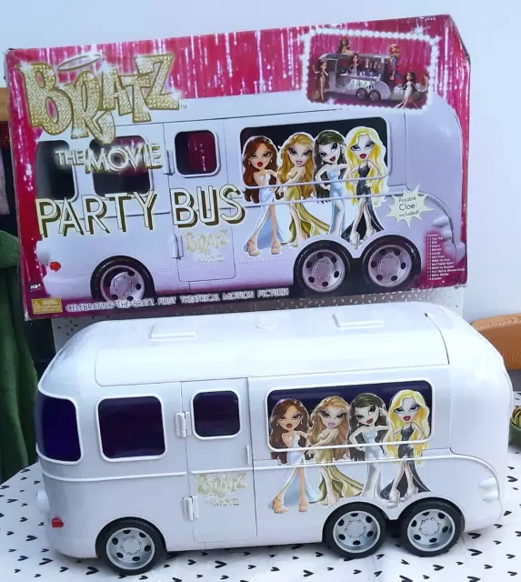 MGA Bratz The Movie Forever Diamondz Party Tour Bus With Attached Pool Playset