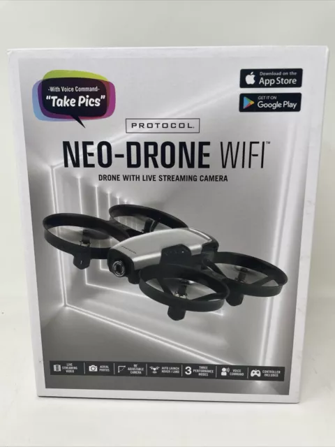 Protocol Neo-Drone WiFi with Camera 480p Live Streaming Video Photos