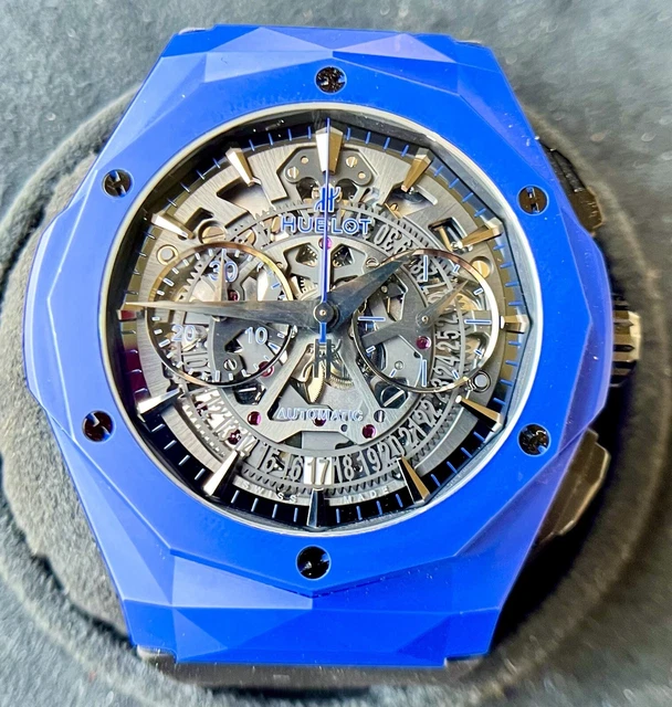 Hublot Classic Fusion Aerofusion Chronograph Blue Orlinski Limited Skeleton Hublot Classic Fusion Aerofusion Chronograph Blue Orlinski Limited Skeleton