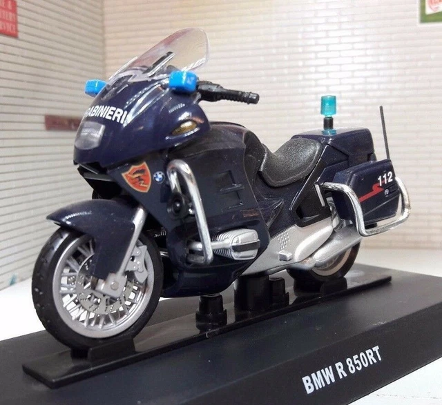 1:24 BMW Police Moto Modèle Miniature R 850 R850 Rt 2003 Carabinieri G Échelle