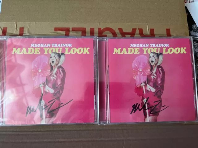 NEW Meghan Trainor Made You Look Autograph Auto Signed CD Single SEALED