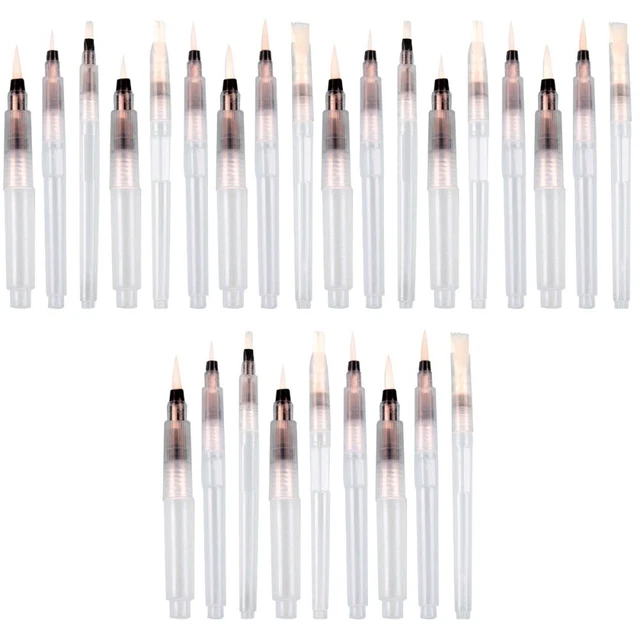 27 Pcs Stylo Pinceau Brosses À Cheveux Pour Enfants Positionner