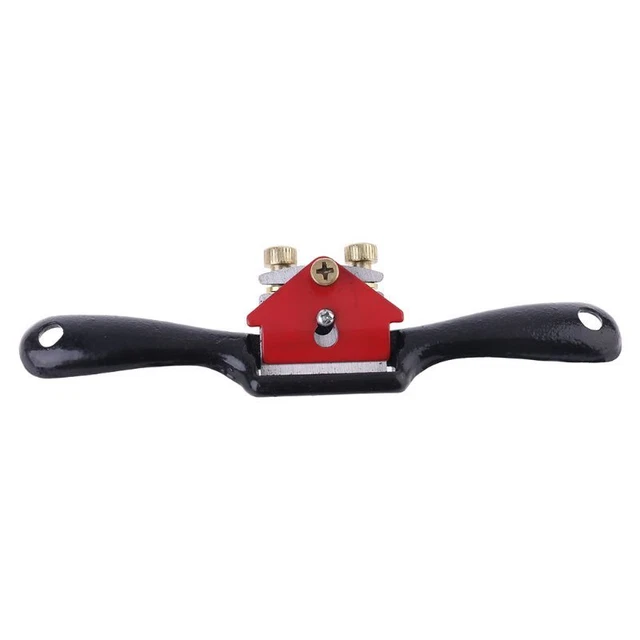 9"Adjustable Wood Craft Metal  Spoke Shave Plane Woodworking Hand Tool