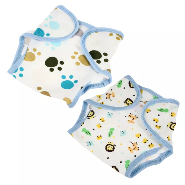 2 Pcs Coton Couches D'entraînement Pour Bébé Enfant Essentiels Tout-petits