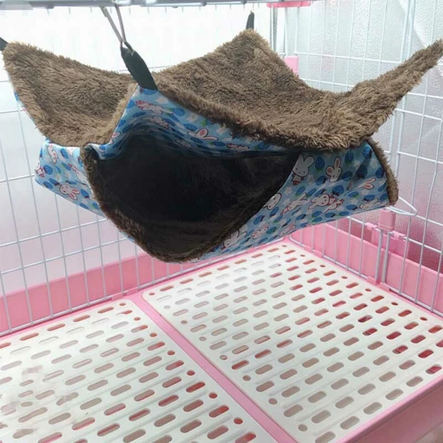 Hammock Ferret Rat Pet Bird Toys Hanging Hamster Squirrel Cage Nest Bed House