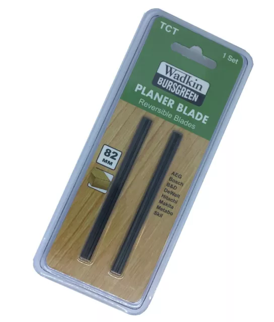 Planer Blades 82 mm Pair To fit Most Of All Electric Planer - TOP QUALITY TCT