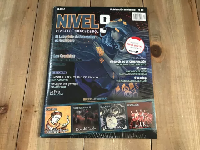 Revista Nivel 9 - Número 12 - juegos de rol - Nosolorol - Precintada