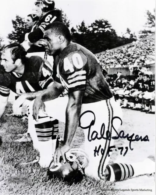 Gale Sayers & Brian Piccolo Signed 8x10 Autographed Photo Reprint