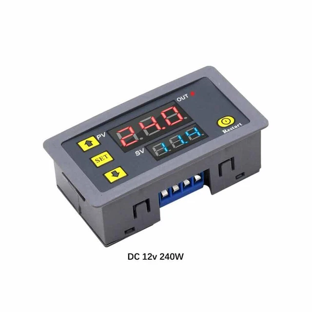 Minuteur Numérique Multifonction GEYA 12V-240V - Commutateur Relais Programmable - Neuf