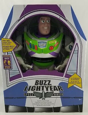 Disney Store Toy Story Buzz Lightyear Interactif Parlant Action Figurine 30.5cm