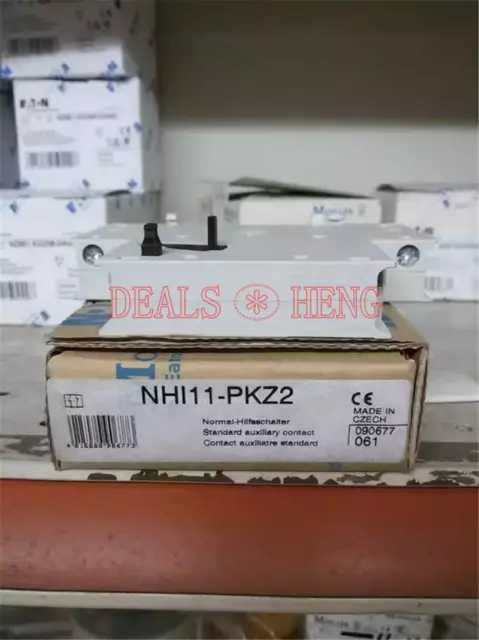 1PCS NEW MOELLER Contact Block NHI11-PKZ2 6A 500V 2Poles