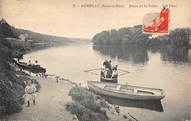 CPA HERBLAY Rives de la Seine (143313)