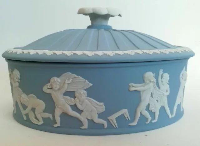 Wedgwood Bleu - Store Mans Buff Bibelot Boite