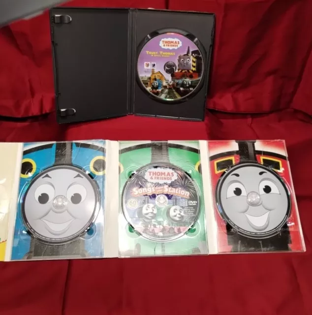 Thomas The Train Dvd Lot Of 2 The Early Years 3 Disk Percy's Chocolate Crunch