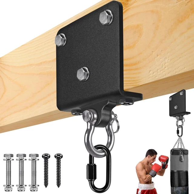 Gancio Da Soffitto Per Sacco Da Boxe - Supporto Professionale Con Moschettone