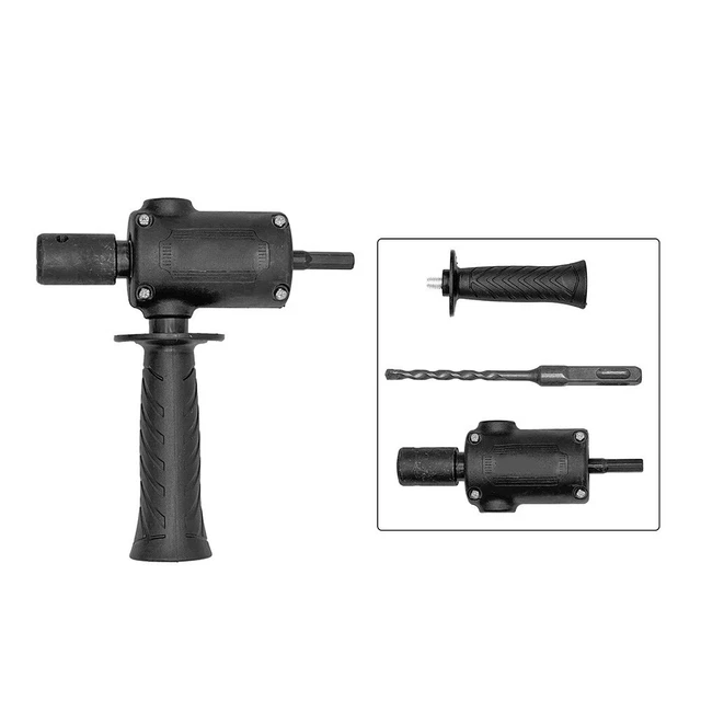 Adaptateur Perceuse Pour Tarière De Terre - Tige Ronde à 2 Fossettes - Métal Robuste - Pour Bricoleurs Et Pros - 2