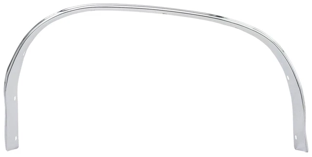 JEGS 90488 Rear Wheel Well Molding 1970-1972 Chevy Chevelle Left/Driver Side Ano