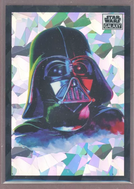 2022 Topps Star Wars Cromo Galaxia Refractor Atómico #2 Darth Vader/150