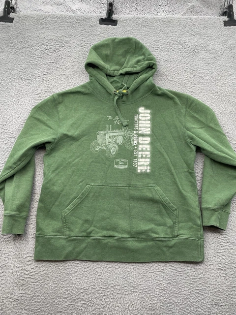 Mini 4wd Felpa Con Cappuccio John Deere Abbigliamento Uomo