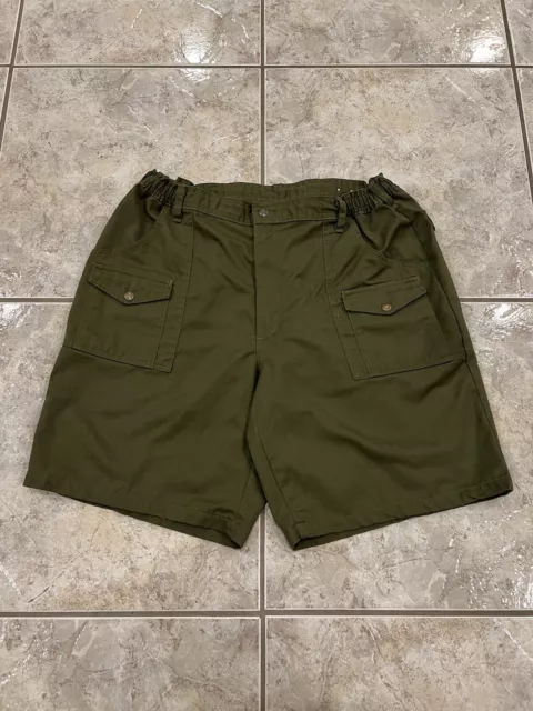 Vintage Men's 40 (Fit 36-38) Boy Scout Shorts Cargo Official Uniform America BSA