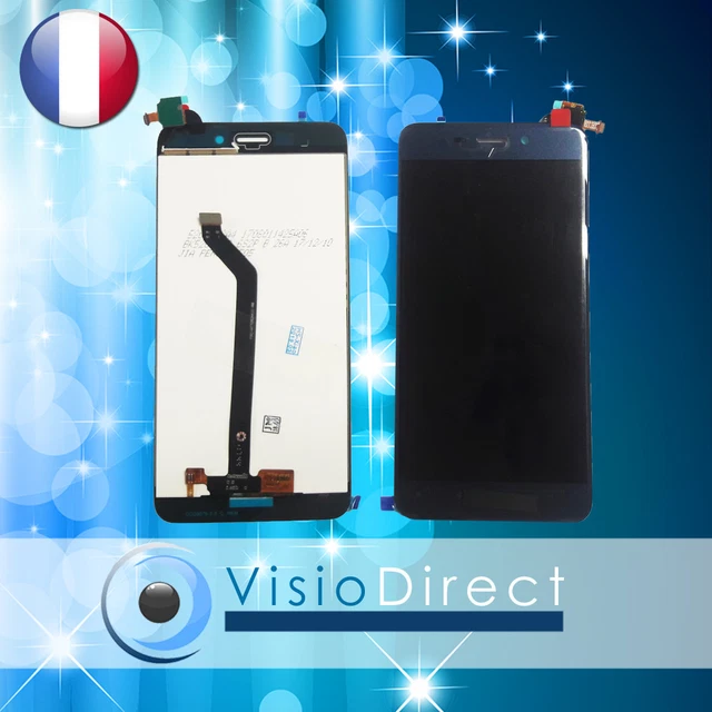 Vitre Tactile + Ecran LCD pour Huawei Honor 6C Pro 5.2" bleu + verre + outil