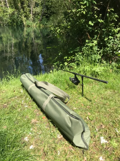 A La Carp -Baiting Pole Bag Wide-holds 55 Bushwhacker Pole Sections.