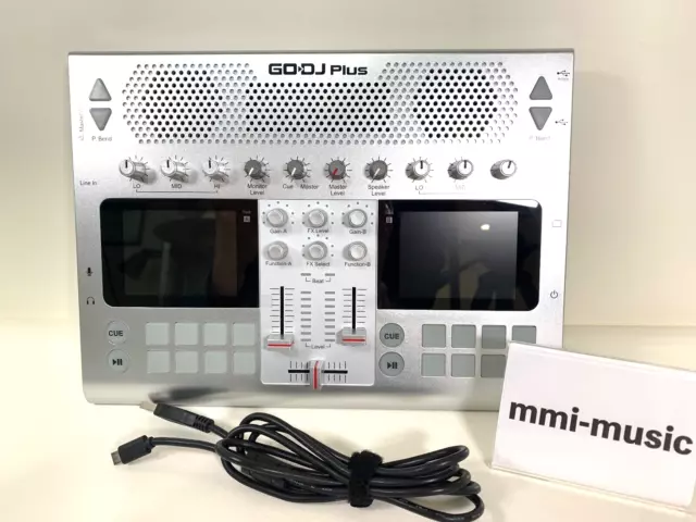 GODJ Plus Portable DJ Equipment Controller Full Digital Speaker From Japan