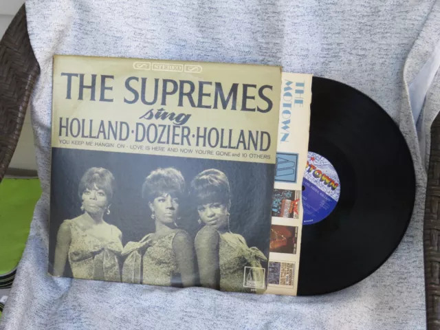 The Supremes Sing Holland Dozier Holland (Nm) Ms-650 Lp Vinyl Record