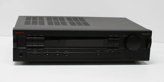 Vintage Nakamichi Receiver 3- Tested AM/FM Receiver