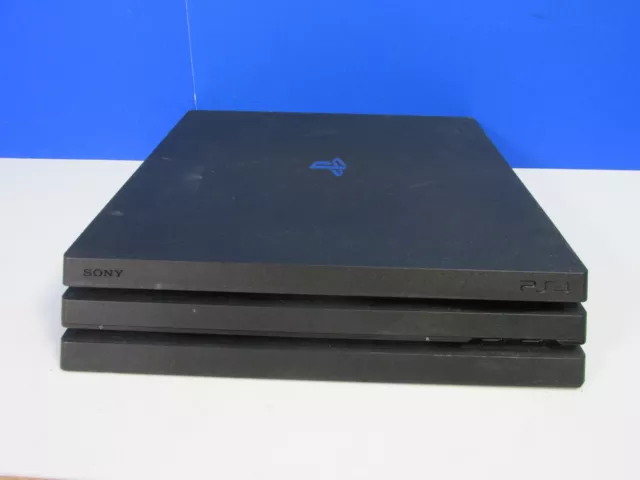 WORKING sony PLAYSTATION 4 PS4 PRO 1TB VIDEO GAME CONSOLE * ONLY * BLACK
