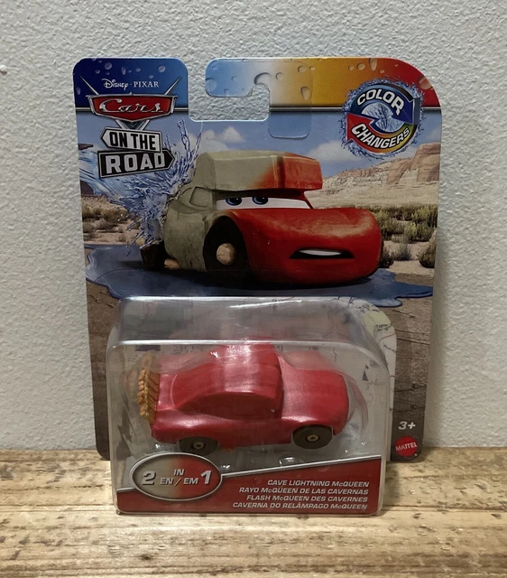 MATTEL DISNEY PIXAR Cars Cave Lightning McQueen On The Road Color ...
