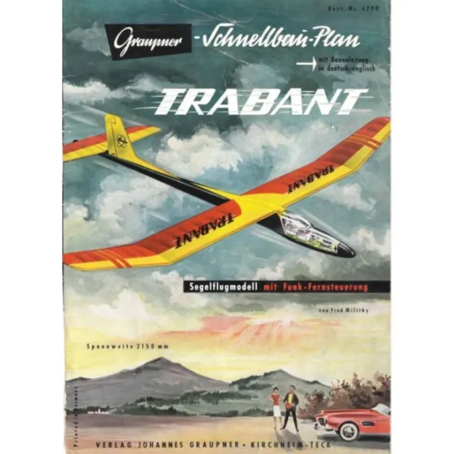 Bauplan Trabant Modellbauplan