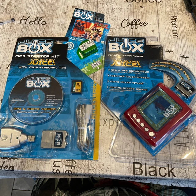 SEALED 2004 JUICE Box Personal Media Player MP3 Starter Kit 32 Megabytes 14.99 PicClick UK