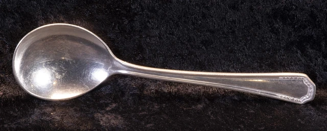 CMStP&P RR Milwaukee Road Silver Soup Spoon 5.75 x 1.5 International Silver Co-2