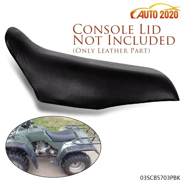 Motorcycle Leather Seat Cover Replace Black Fit For Honda Fourtrax 300 1988-2000