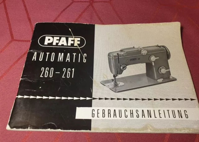 Pfaff Automatic 260-261, Nähmaschinen Gebrauchsanleitung (008)