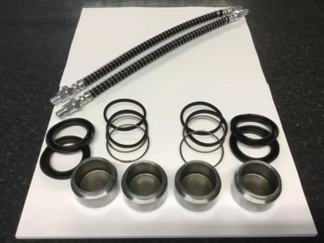 Neuf Type 14 Triumph Spitfire Mkiii , Mkiv & 1500 Frein Étrier Rebuild Kit x2