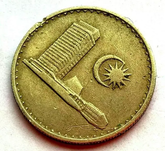 Malaysia 10 Sen 1967 coin