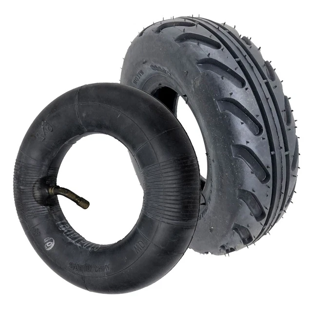 ABSOPRO Fahrrad-Schlauch 14 Zoll X 2.125 – 3er Pack, Gebogenes Ventil (45 Mm), Für Kinderräder, Falträder & Mehr