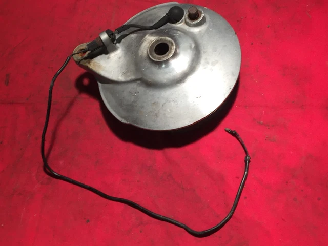 1975 Yamaha XS650 '74 TX650 Rear Back Brake Drum w Sensor xs 650 b