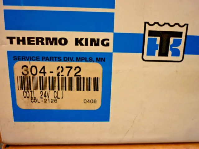 Thermo King 24V Clutch Coil, pn 304-272 Carrier pn 20-304-272 2