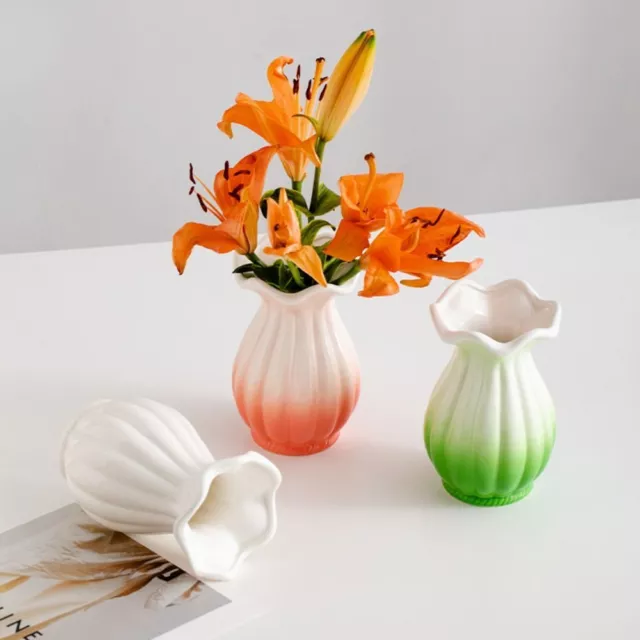 Modern Style Flower Arrangement Vase Solid Color Flower Arrangement Container
