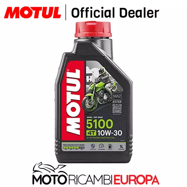 Olio Moto Motul 5100 4T 10W30 - 1 Lt