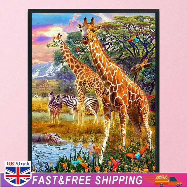 Full Embroidery Eco-cotton Thread 11CT Printed Animal Cross Stitch Artwork Kit